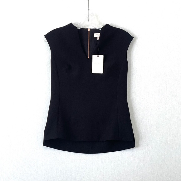 Ted Baker Paysy High Neck Top in Black - Picture 5 of 12